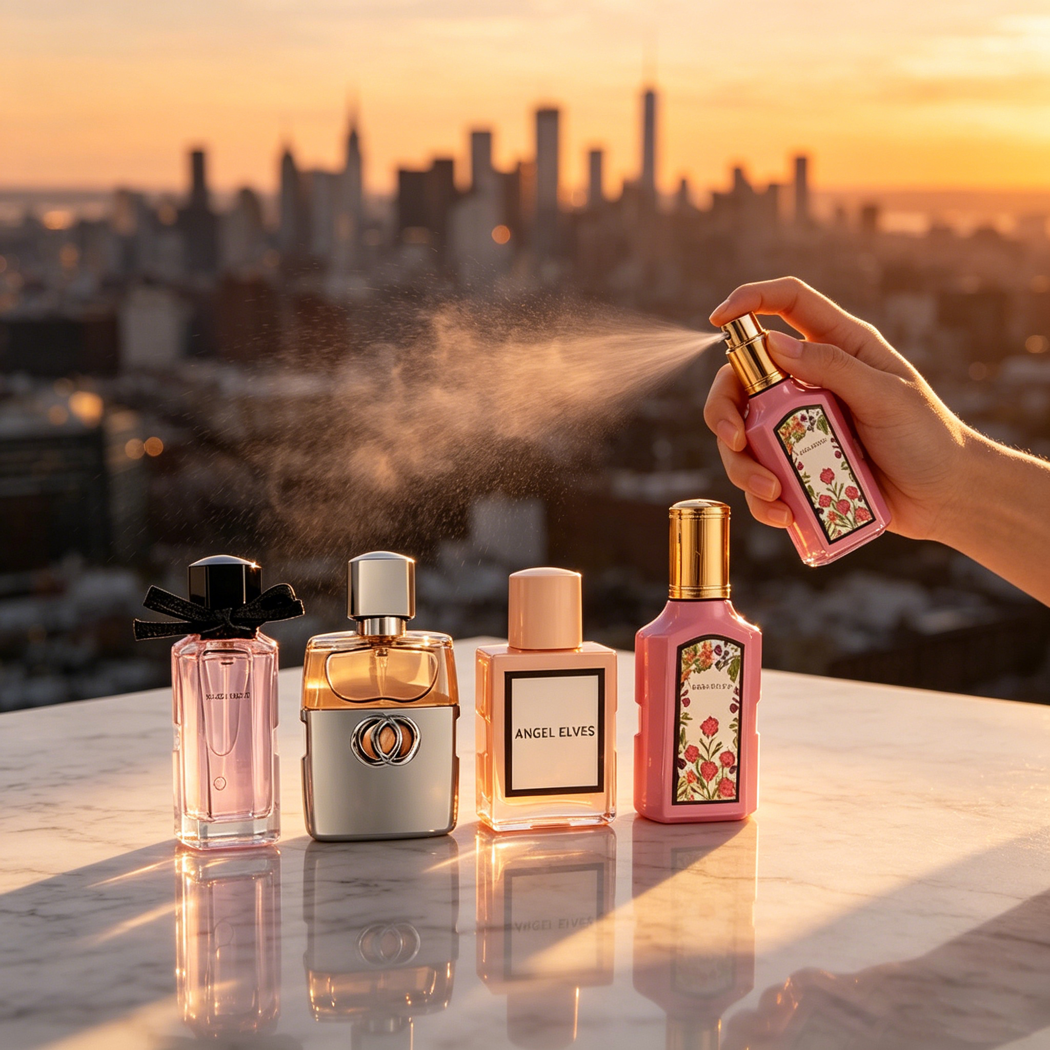 Perfume Fragrance Kit - 4Pcs Women Perfume Gift Set Long