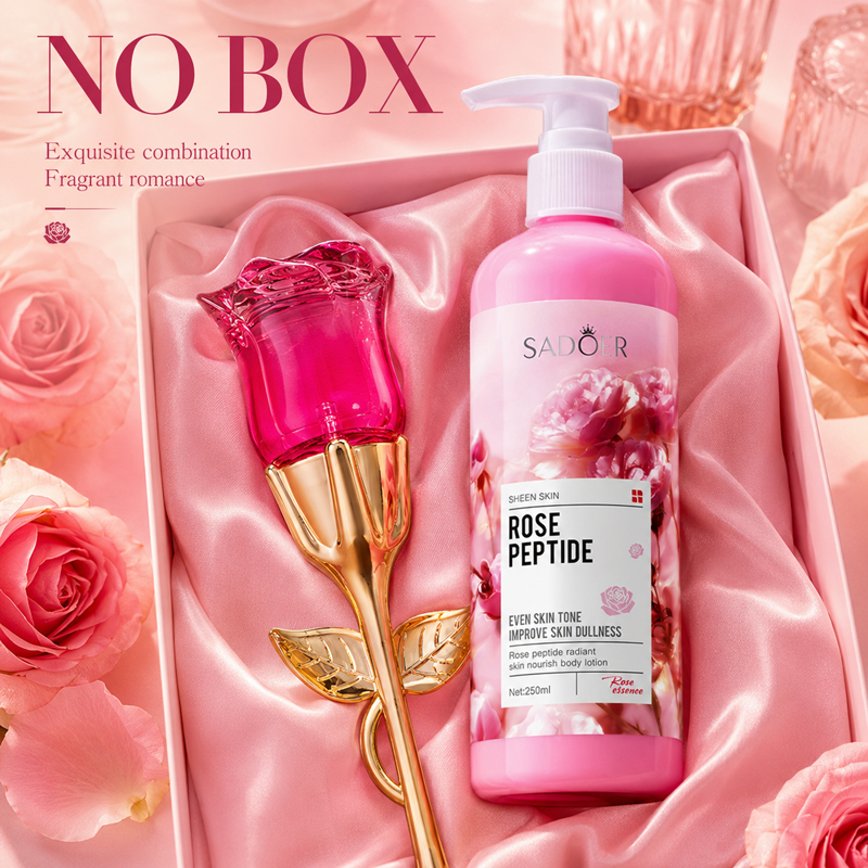 Rose Perfume & Body Lotion Set - Perfume Fragrance Body Lotion ulasan dan harga