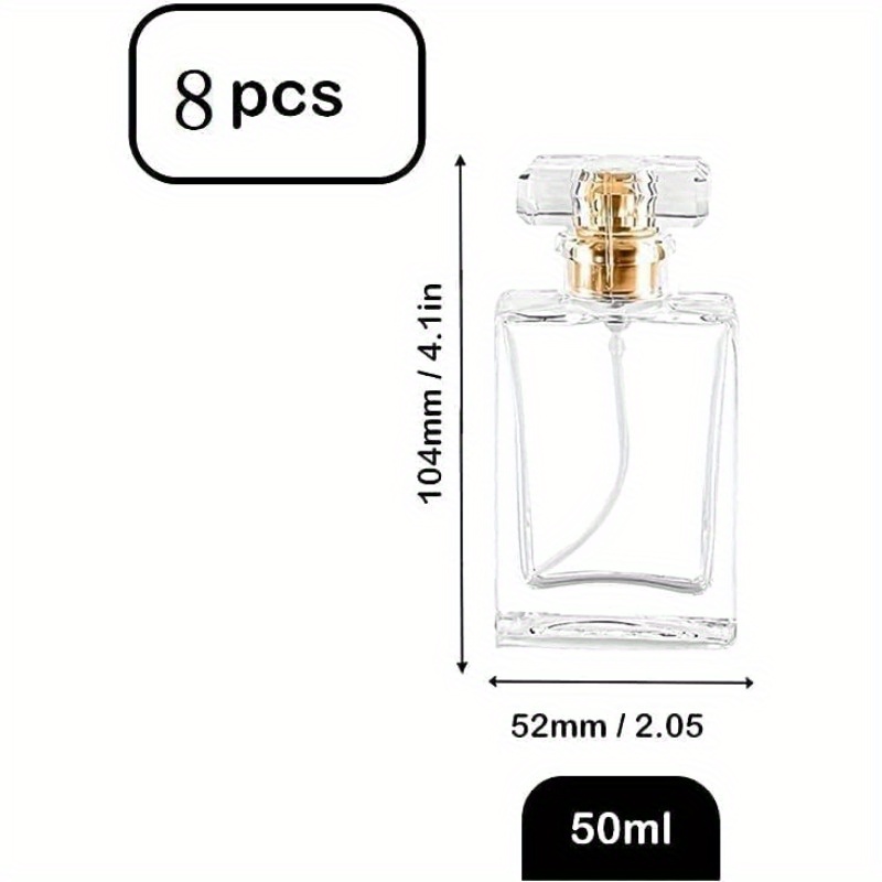 8pcs 30ml Glass Perfume Bottle - Perfume Fragrance Gallon ulasan dan harga