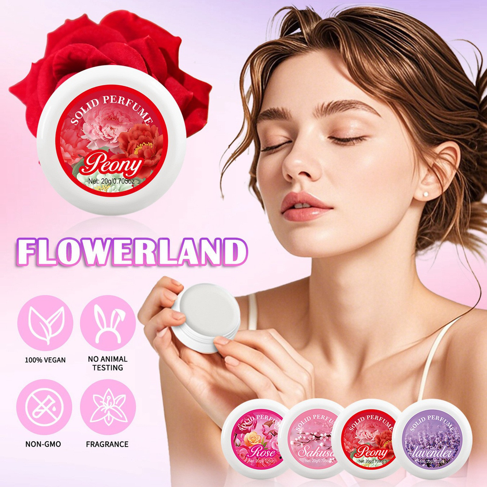 4pcs/Box Body Lotion Gift Box  - Perfume Fragrance Body Lotion ulasan dan harga