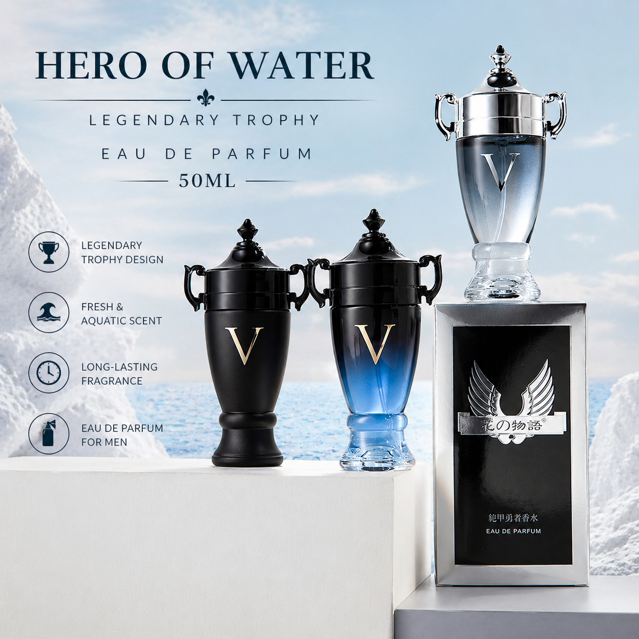 V Hero Men's Perfume Long Last - Perfume Và Fragrance ulasan dan harga