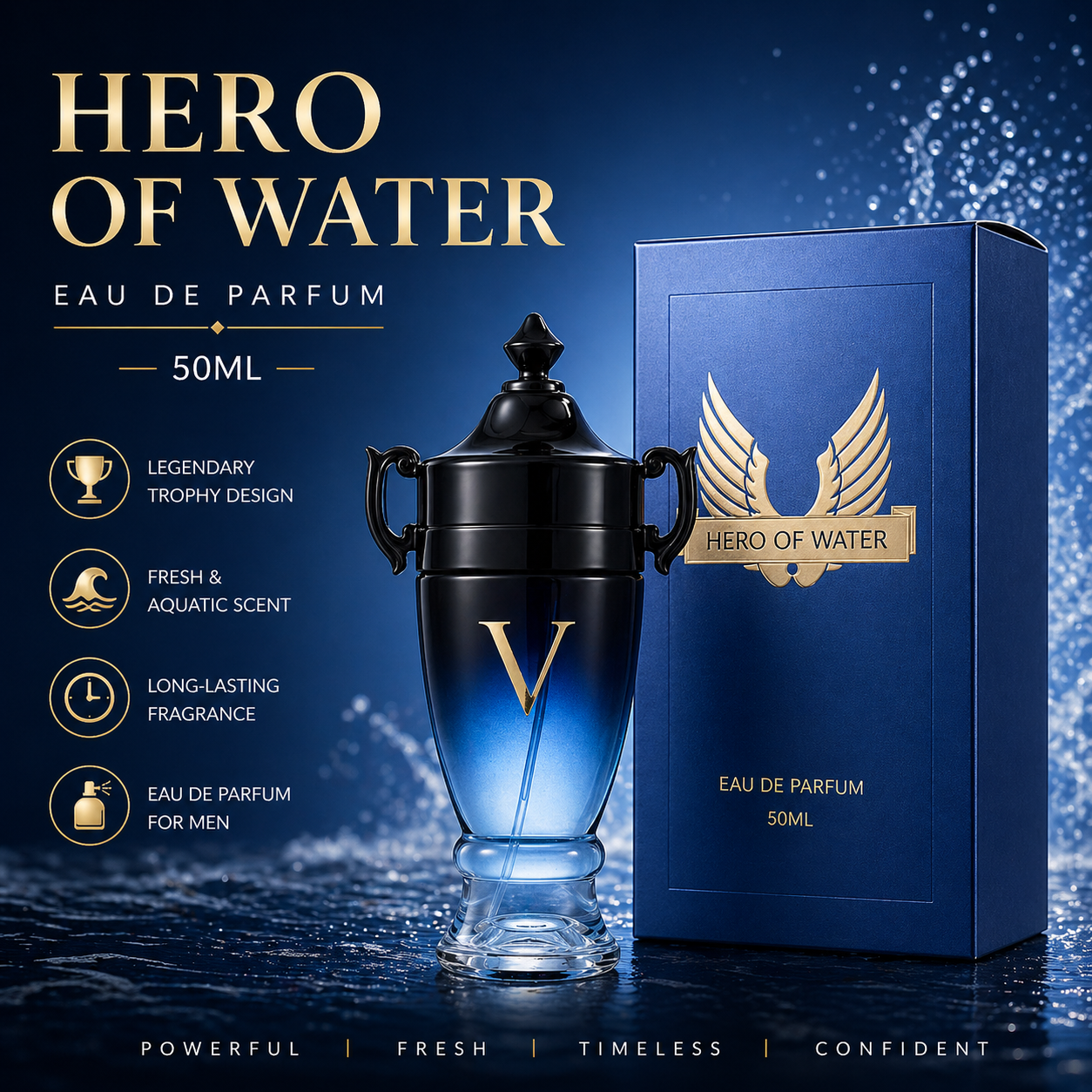 V Hero Men's Perfume Long Last - Perfume Và Fragrance ulasan dan harga