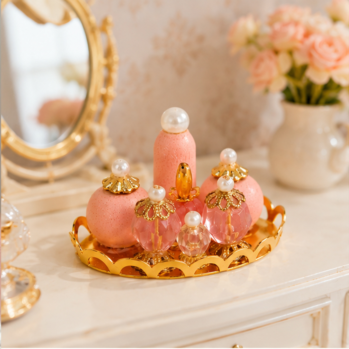 1:12 Dollhouse Miniature Perfu - Perfume Fragrance Kit ulasan dan harga
