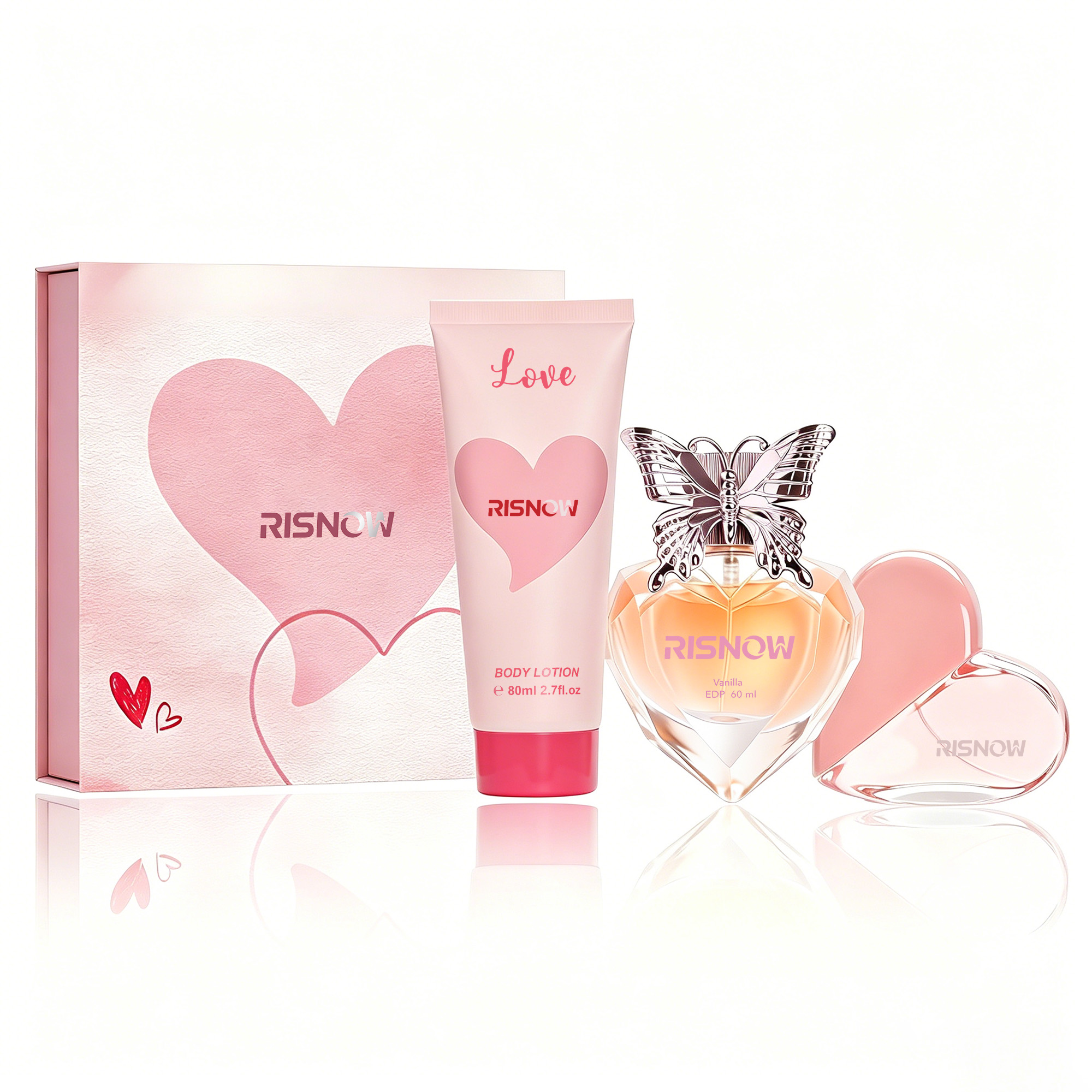 RISNOW Perfume Gift Set for Wo - Perfume Fragrance Body Lotion ulasan dan harga