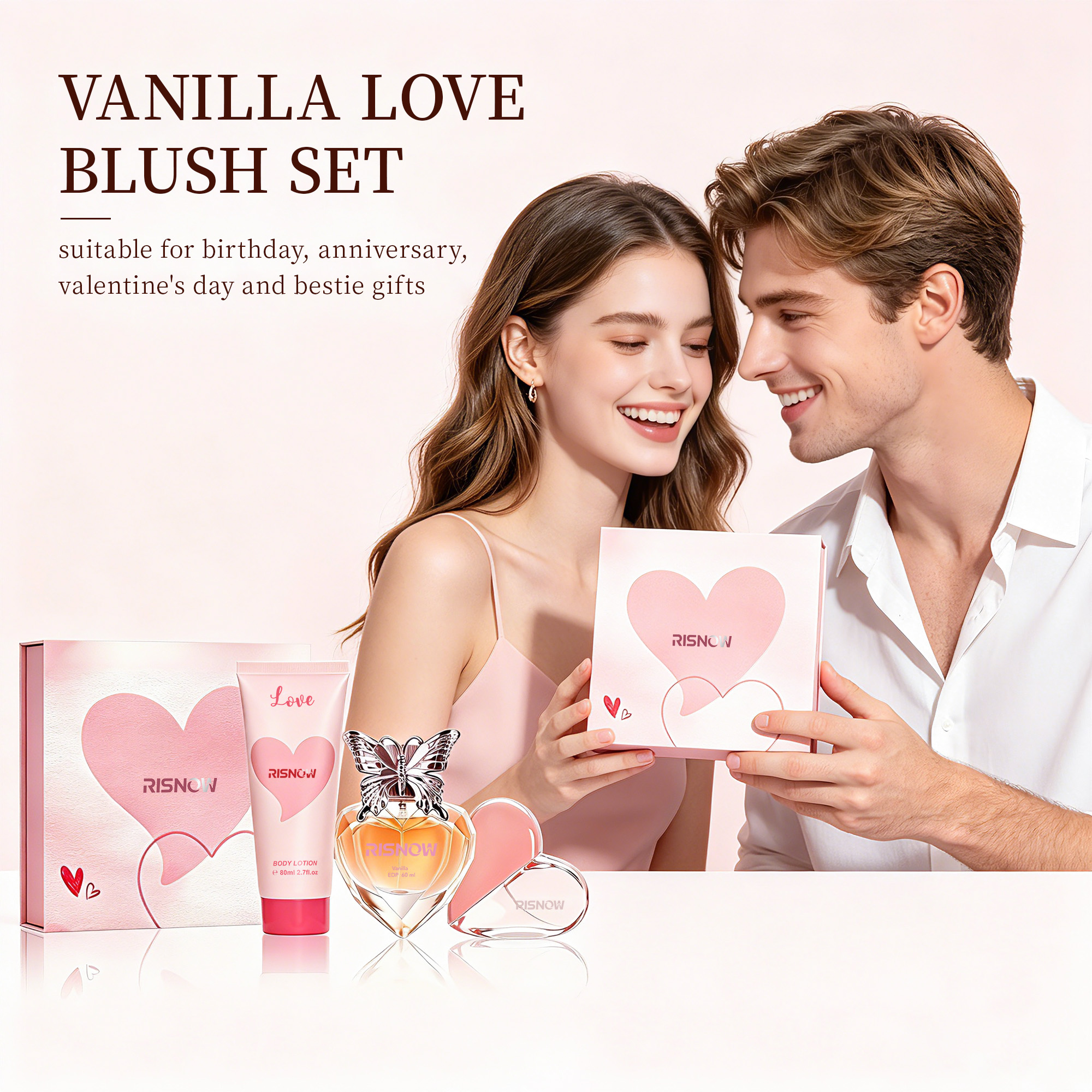 RISNOW Perfume Gift Set for Wo - Perfume Fragrance Body Lotion ulasan dan harga